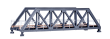 kibri 39701 Stahl Vorflutbrücke eingleisig Spur H0