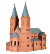 kibri 39760 Romanische Stadtkirche in Jakobwüllesheim Spur H0