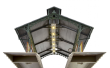 Vollmer 43545 Bahnsteighalle mit LED Beleuchtung Funktionsbausatz Spur H0