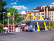 Vollmer 43635 McDonald´s Schnellrestaurant mit McCafé Spur H0