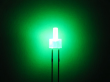 Tower LED lang 2mm echtgrün puregreen diffus blinkend 1,8Hz