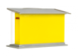 Vollmer 43777 DHL Packstation mit Briefkasten und Briefmarkenautomat Spur H0