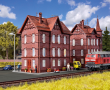 Vollmer 43806 Eisenbahner Wohnhaus mit First Spur H0