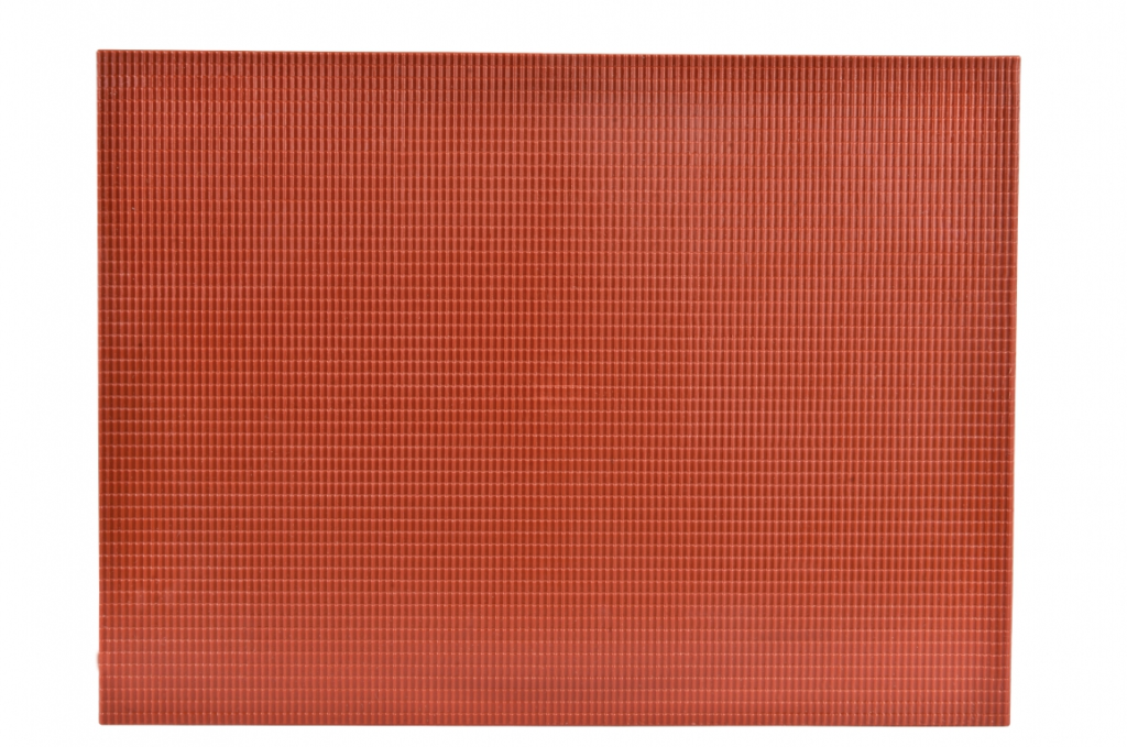 Vollmer 47350 Dachplatte Biberschwanz Ziegel aus Kunststoff 14,9 x 10,9cm Spur N