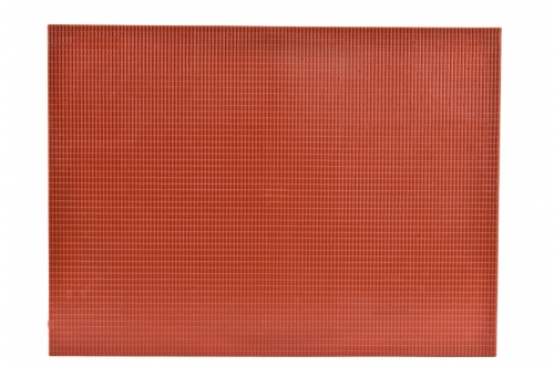 Vollmer 47350 Dachplatte Biberschwanz Ziegel aus Kunststoff 14,9 x 10,9cm Spur N