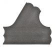 Vollmer 48242 Straßenplatte Kopfsteinpflaster aus Steinkunst 60° Einmündung 22 x 19,5cm Spur H0