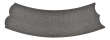 Vollmer 48247 Straßenplatte Kopfsteinpflaster aus Steinkunst 45° Kurve Radius 30cm Spur H0