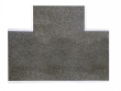 Vollmer 48263 Straßenplatte Asphalt aus Steinkunst 90° Einmündung 15,5 x 13cm Spur H0