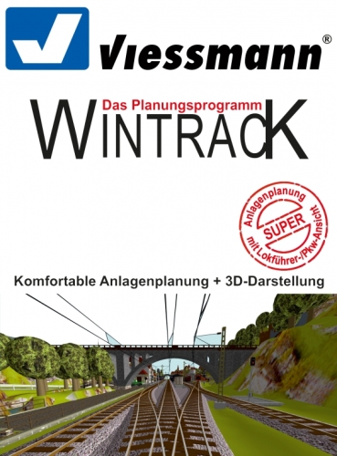 Viessmann 1006 WINTRACK 17.0 Vollversion mit 3D inkl. Handbuch