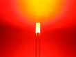 LED Zylinder 3mm klar rot