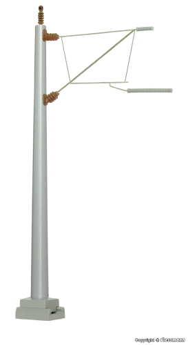 Viessmann 4108 Betonmast mit Kurzausleger für Neubaustrecken ersetzt 41191 Spur H0