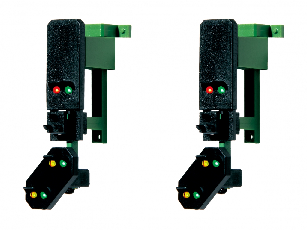 Viessmann 4752 Blocksignalköpfe mit Vorsignal und Multiplex Technologie 2 Stück Spur H0