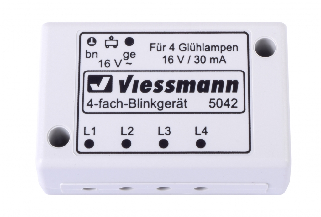Viessmann 5042 Vierfach-Blinkelektronik Spur N