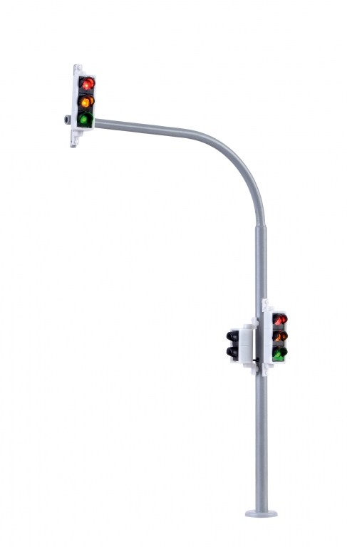 Viessmann 5094 Bogenampel mit Fußgängerampel und LEDs 2 Stück Spur H0