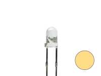 Standard LED 3mm klar warmweiß
