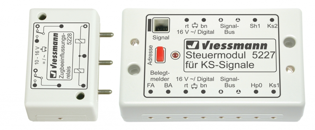 Viessmann 5228 Zugbeeinflussungsrelais bistabil 2 x 1UM negativer Schaltimpuls