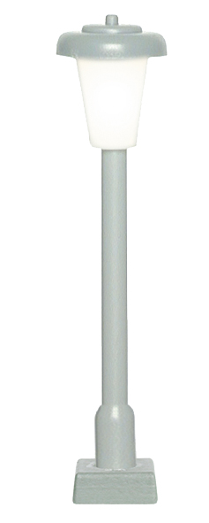 Viessmann 60801 Straßenleuchte modern mit Kontaktstecksockel LED weiß Spur H0
