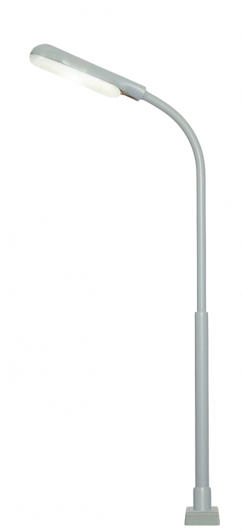 Viessmann 60901 Peitschenleuchte mit Kontaktstecksockel LED weiß Spur H0