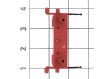 Märklin E258281 Pufferbohle