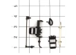 Märklin E343365 Schleifleiste, Schläuche, Hak