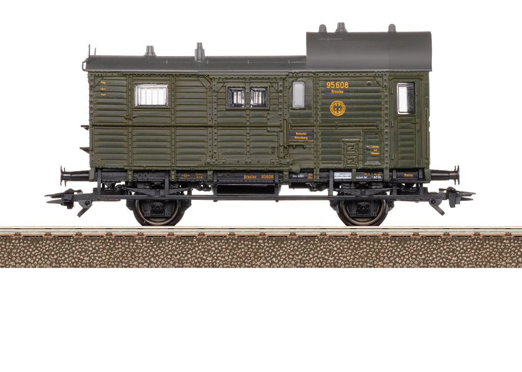 Trix T24987 Güterzug-Gepäckwagen Pwg Pr 14 Spur H0