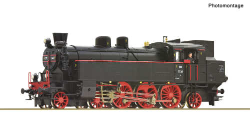 ROCO 70077 Dampflokomotive 77.14 ÖBB Spur H0