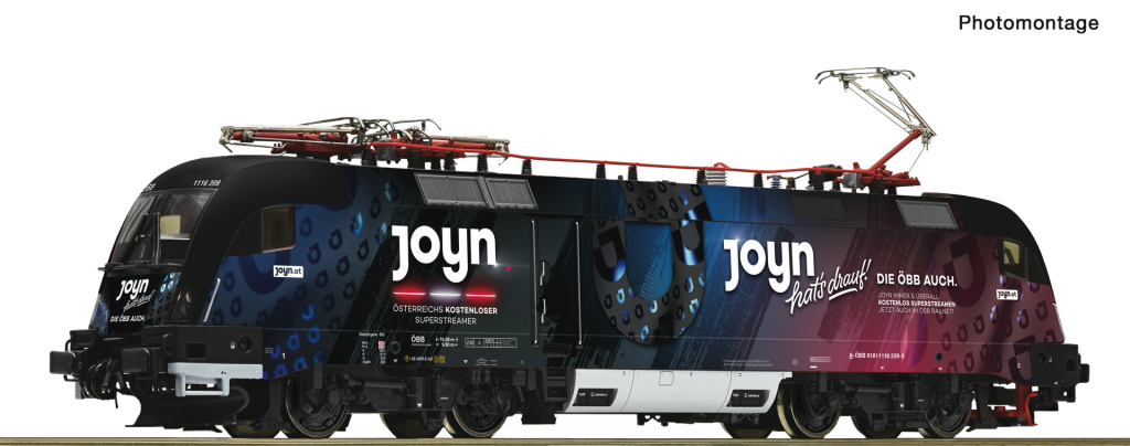 ROCO 7520097 Elektrolokomotive 1116 208-0 „Joyn“ Spur H0