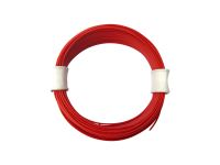 10m dekoderlitze rouge flexible 0,5mm/0 0,28 €/m 04mm² toron flexible Lytze lütze 