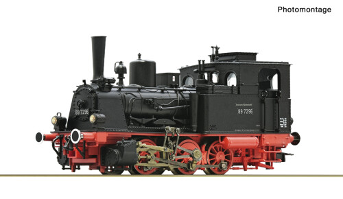 ROCO 7100014 Dampflokomotive 89 7296 DB Spur H0