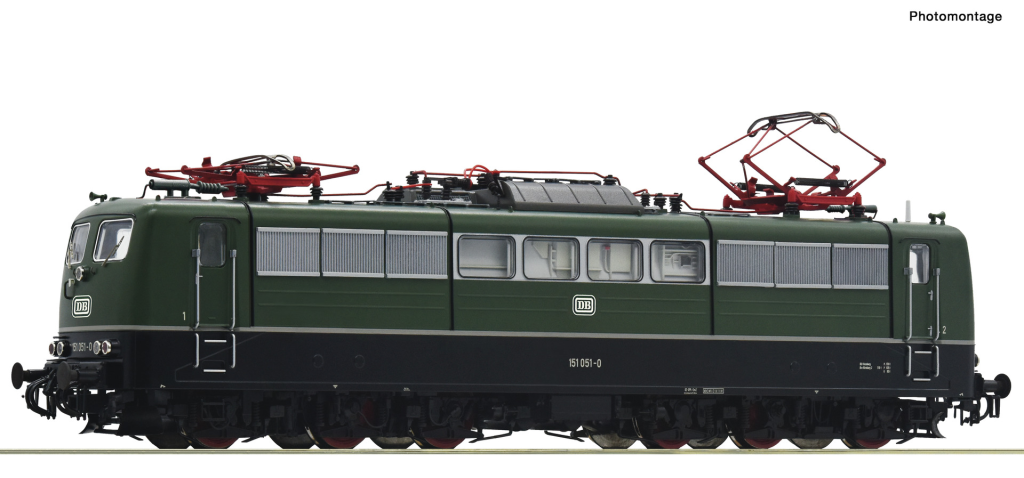 ROCO 7500116 Elektrolokomotive BR 151 051-0 DB Spur H0