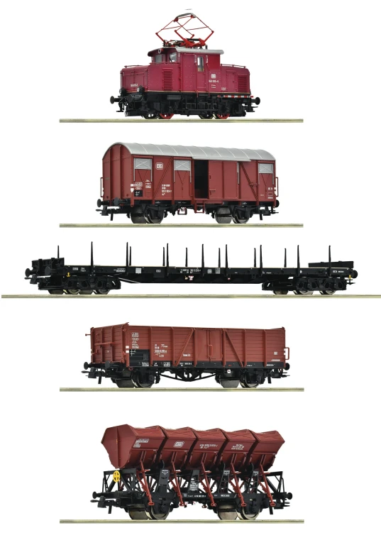 ROCO 5500003 5-teiliges Set Oberammergau DB Spur H0