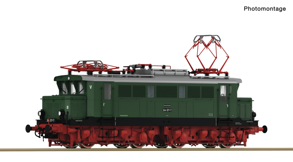 ROCO 7510079 Elektrolokomotive 244 127-7 Spur H0