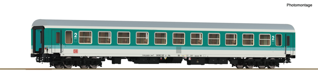 ROCO 74809 Reisezugwagen 2. Klasse DB Regio tue Spur H0