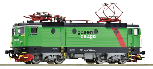 ROCO 7500007 Elektrolokomotive Rc4 1305 Green Cargo Spur H0