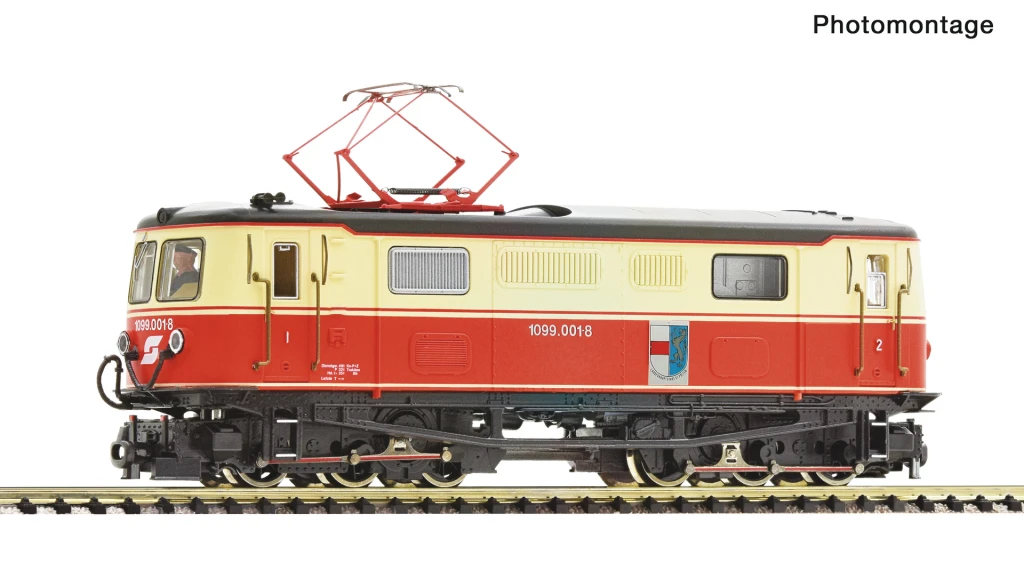 ROCO 7540004 Elektrolokomotive 1099.001-8 ÖBB Spur H0e