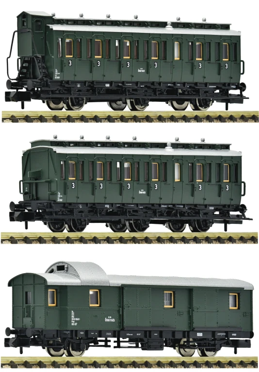 Fleischmann 6260055 3-teiliges Set Personenzug ÖBB Spur N