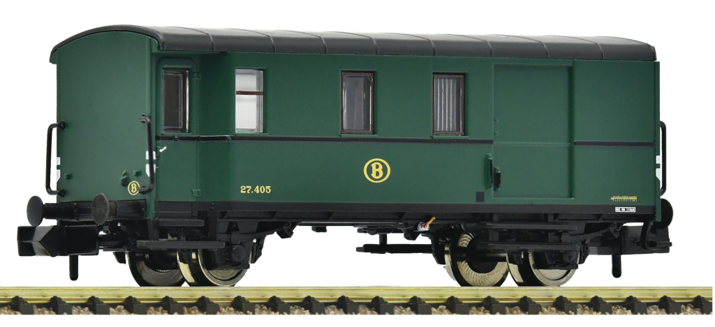 Fleischmann 830156 Güterzuggepäckwagen SNCB Spur N