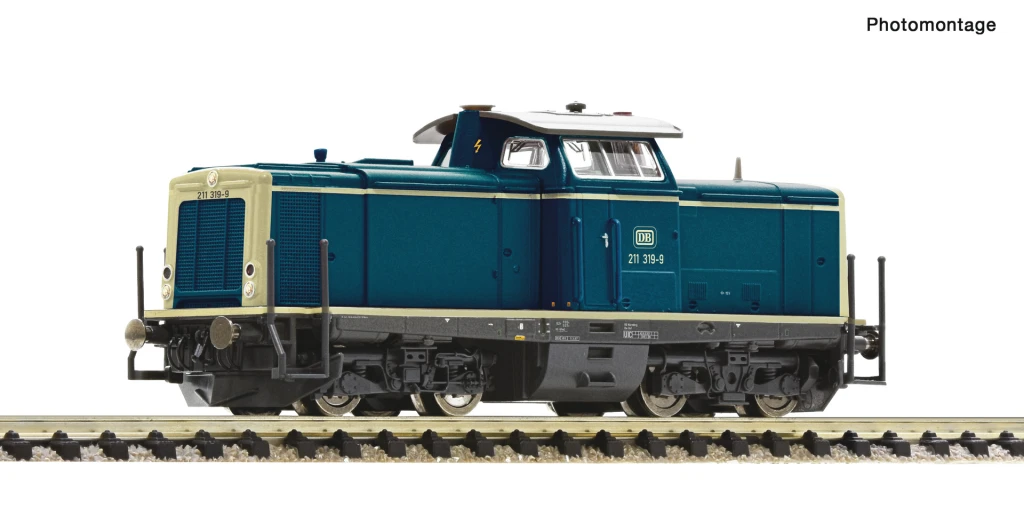 Fleischmann 7360024 Diesellokomotive 211 319-9 DB Spur N