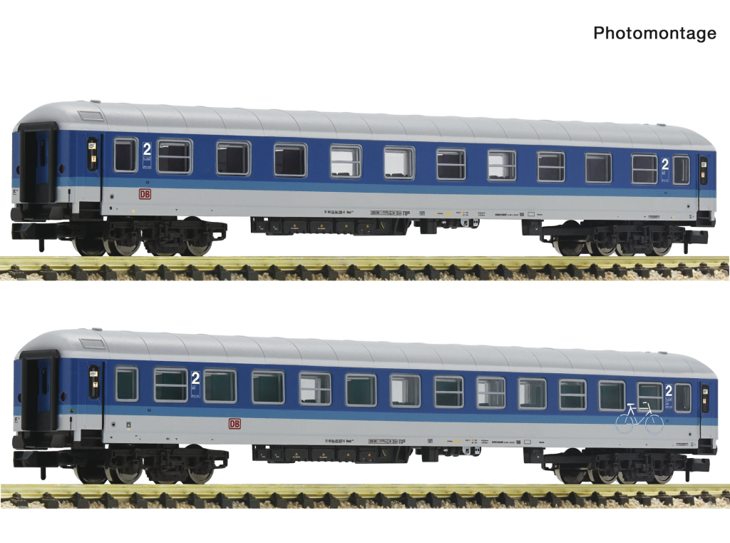 Fleischmann 6260025 2-teiliges Set 1 Reisezugwagen IR 2471 Spur N