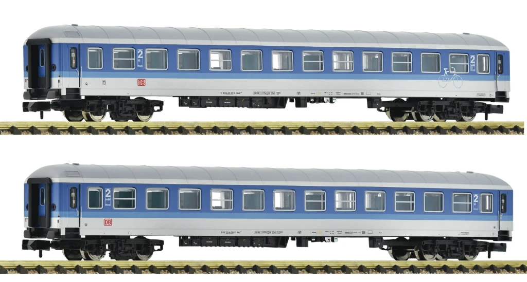 Fleischmann 6260025 2-teiliges Set 2 Reisezugwagen IR 2471 DB AG Spur N