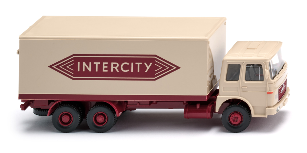 Wiking 045001 Koffer-LKW MAN Intercity Spur H0