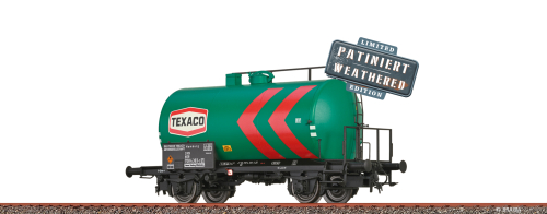 BRAWA 50039 Leichtbaukesselwagen Uerdingen Z [P] "TEXACO" DB, patiniert Spur H0