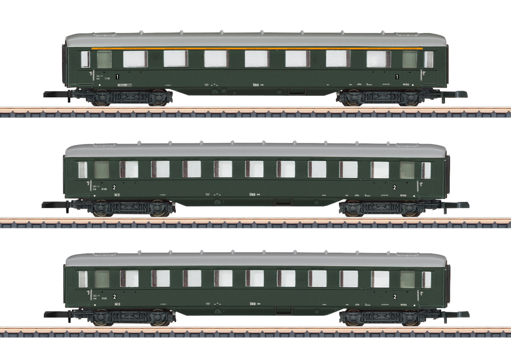 Märklin 087107 Schürzenwagen-Set ÖBB Spur Z