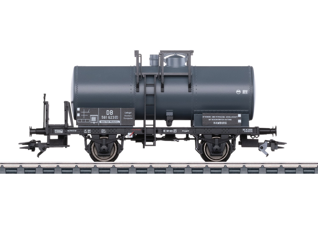 Märklin 000719-01 Kesselwagen ohne Bremserhaus, BP, Betr.-Nr. 581 623  Spur H0