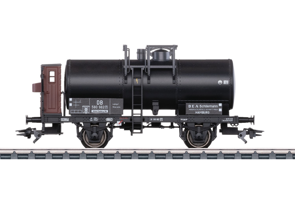 Märklin 000719-12 Kesselwagen mit Bremserhaus, DEA, Betr.-Nr. 580 982  Spur H0