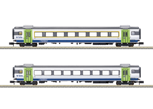 Minitrix T18294 Schnellzugwagen-Set GOLDENPASSLINE Spur N