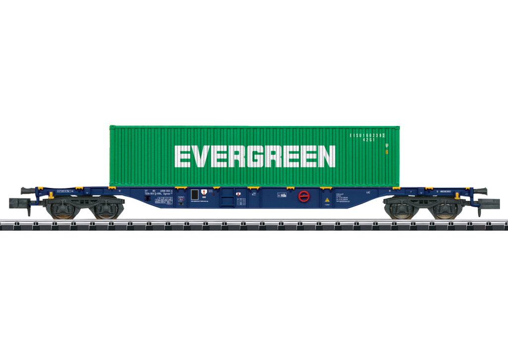 Minitrix T18560 Containertragwagen Bauart Sgnss Spur N