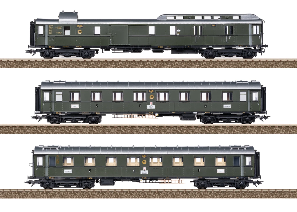 Trix T23650 Schnellzugwagen-Set FD 226 zur Baureihe 01 Spur H0