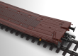 Trix T24428 Flachwagen-Paar Laads 800B Spur H0