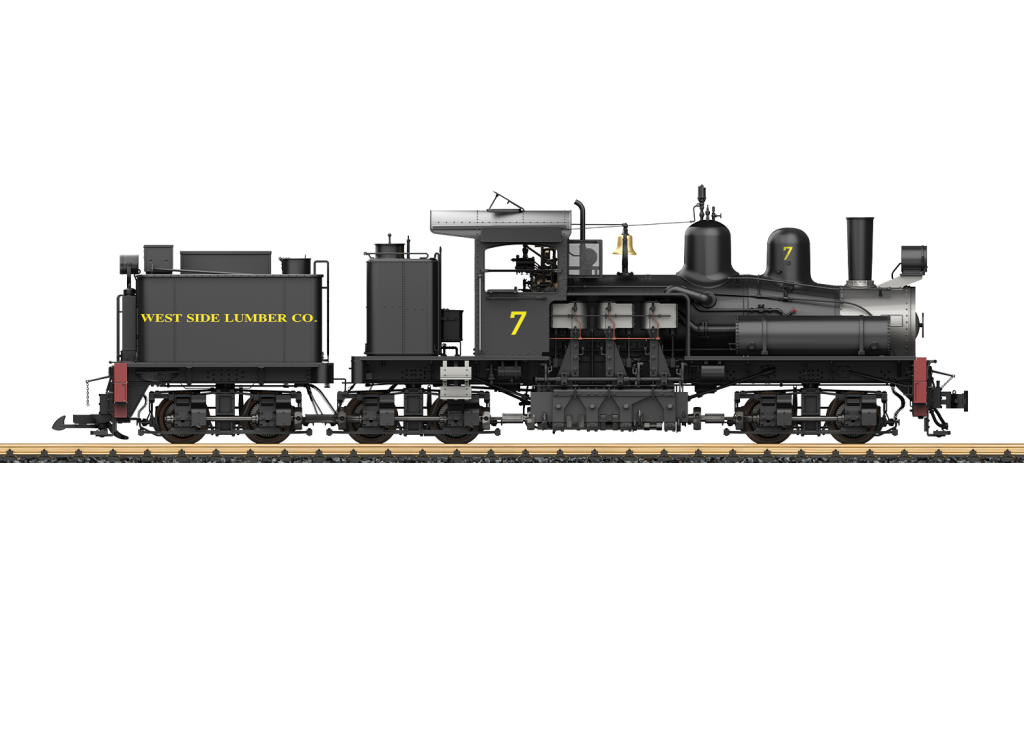 LGB L26702 WSLC RR Dampflok Shay Nr. 7 Spur G